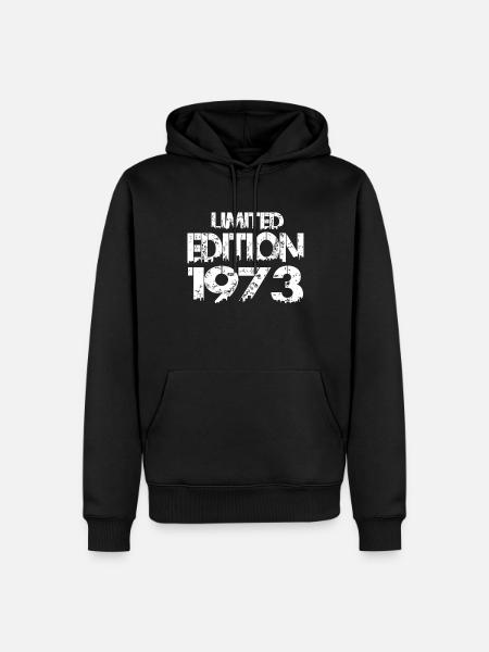 Édition limitée 1973 - Sweat à capuche Premium bio Homme - noir