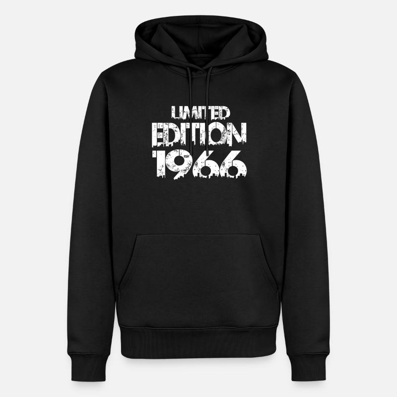 Édition limitée 1966 - Sweat à capuche Premium bio Homme - noir