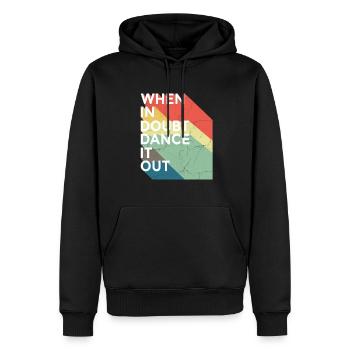 Ballet Ballerina Pole Dancer Line Dance Tap Dance - Männer Premium Bio Hoodie - Schwarz - Vorne - Nico (187cm)