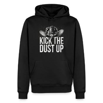 Ballet Ballerina Pole Dancer Line Dance Tap Dance - Men’s Premium Organic Hoodie - black - Front - Nico (187cm)