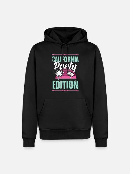 California Party Edition - Men’s Premium Organic Hoodie - black