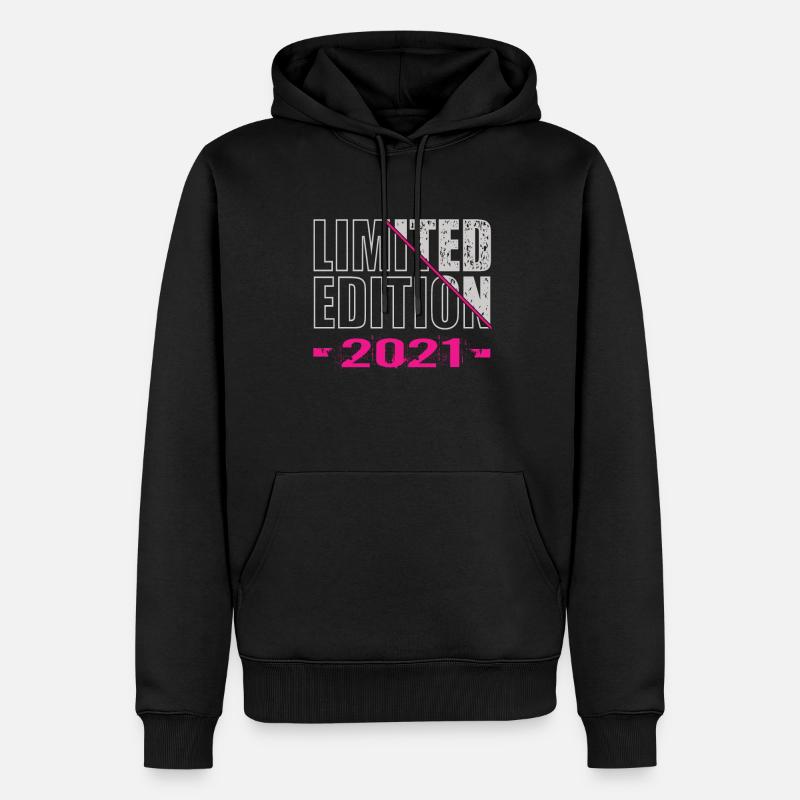 Édition limitée 2021 - Sweat à capuche Premium bio Homme - noir