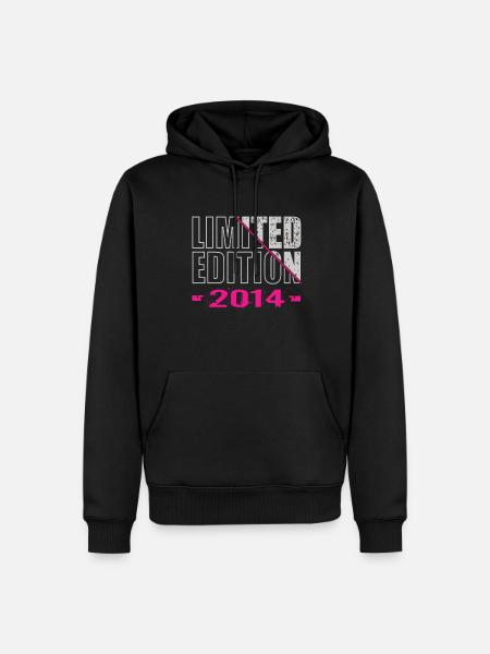 Edition Limitée 2014 - Sweat à capuche Premium bio Homme - noir