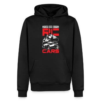 Lustiges RC Ferngesteuertes Auto Hobby Geschenk - Männer Premium Bio Hoodie - Schwarz - Vorne - Nico (187cm)