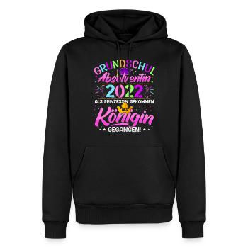 Grundschul Absolventin Abschluss Grundschule - Männer Premium Bio Hoodie - Schwarz - Vorne - Nico (187cm)