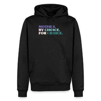 Mother By Choice For Choice Feministin - Männer Premium Bio Hoodie - Schwarz - Vorne - Nico (187cm)
