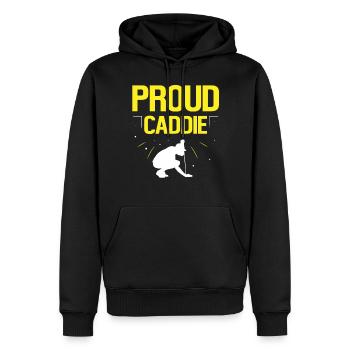 Stolzer Caddie Golfer Golf Beruf Golfen - Männer Premium Bio Hoodie - Schwarz - Vorne - Nico (187cm)