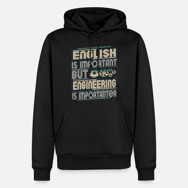 Engineering Engineering - Men’s Premium Organic Hoodie - black