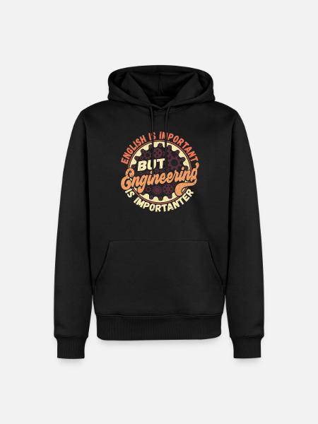 Engineering Engineering - Men’s Premium Organic Hoodie - black