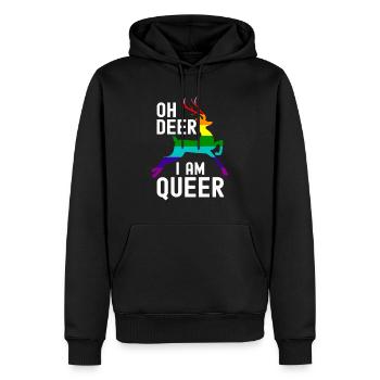 Transsexuell Pride Ladyboy Herren Damen Transe - Männer Premium Bio Hoodie - Schwarz - Vorne - Nico (187cm)