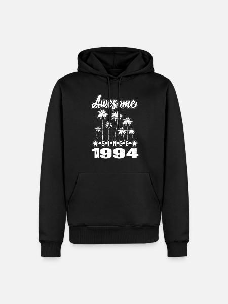 Awesome Since 1994 - Men’s Premium Organic Hoodie - black