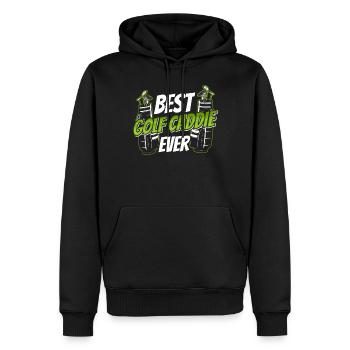 Bester Golf Caddie Aller Zeiten Golfen Golfer - Männer Premium Bio Hoodie - Schwarz - Vorne - Nico (187cm)