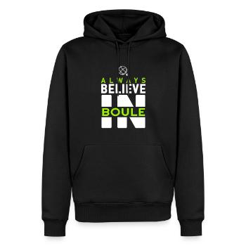 Boule Verein Club Boccia Pentaque Spieler Hobby - Männer Premium Bio Hoodie - Schwarz - Vorne - Nico (187cm)