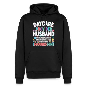 Childcare Daycare Provider Teacher - Männer Premium Bio Hoodie - Schwarz - Vorne - Nico (187cm)