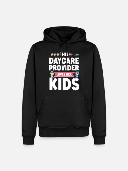Childcare Daycare Provider Teacher - Men’s Premium Organic Hoodie - black