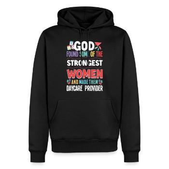 Childcare Daycare Provider Teacher - Männer Premium Bio Hoodie - Schwarz - Vorne - Nico (187cm)