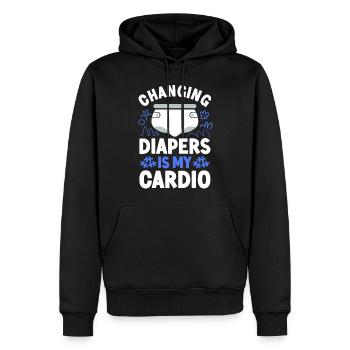 Childcare Daycare Provider Teacher - Männer Premium Bio Hoodie - Schwarz - Vorne - Nico (187cm)