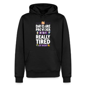 Childcare Daycare Provider Teacher - Männer Premium Bio Hoodie - Schwarz - Vorne - Nico (187cm)