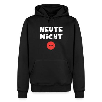 Offline Kein Empfang Signal Internet Verbindung - Männer Premium Bio Hoodie - Schwarz - Vorne - Nico (187cm)
