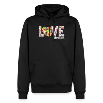 Childcare Daycare Provider Teacher - Männer Premium Bio Hoodie - Schwarz - Vorne - Nico (187cm)