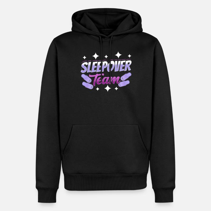 Nuit en équipe Party Nuitée - Sweat à capuche Premium bio Homme - noir