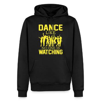 Dance Like No One Is Watching - Männer Premium Bio Hoodie - Schwarz - Vorne - Nico (187cm)