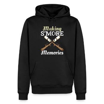 Making S'mores Memories - Männer Premium Bio Hoodie - Schwarz - Vorne - Nico (187cm)