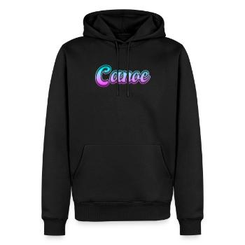Kanu canoe - Männer Premium Bio Hoodie - Schwarz - Vorne - Nico (187cm)