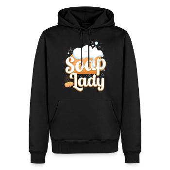 Soap Making Crafting Soap Lady - Männer Premium Bio Hoodie - Schwarz - Vorne - Nico (187cm)
