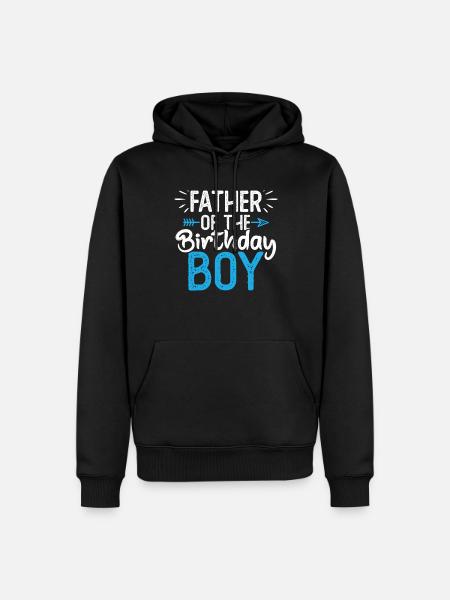 Daddy Of The Birthday Boy - Men’s Premium Organic Hoodie - black