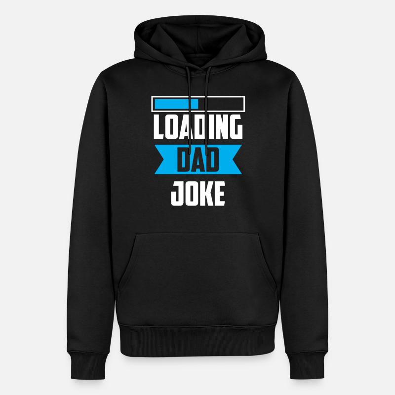 Papa Blague Papa Blagues Père - Sweat à capuche Premium bio Homme - noir