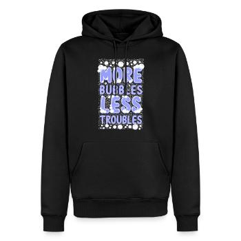 Soap Making Crafting More Bubbles - Männer Premium Bio Hoodie - Schwarz - Vorne - Nico (187cm)
