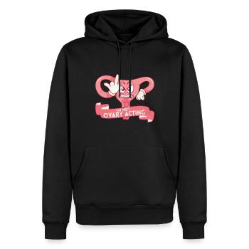Ovary Acting Feminist Feminism Women Empowerment - Männer Premium Bio Hoodie - Schwarz - Vorne - Nico (187cm)