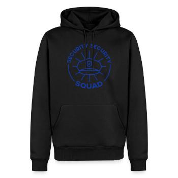 Security Command Bouncer Security Security - Men’s Premium Organic Hoodie - black - Front - Nico (187cm)