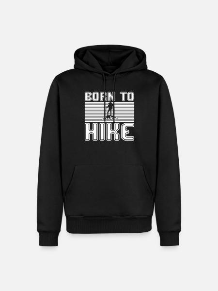 Wander - Men’s Premium Organic Hoodie - black