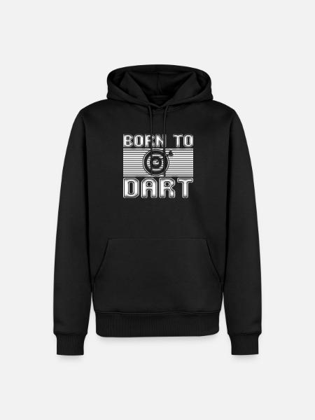 Dard - Sweat à capuche Premium bio Homme - noir