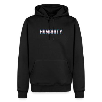 Transsexuell Pride Ladyboy Herren Damen Transe - Männer Premium Bio Hoodie - Schwarz - Vorne - Nico (187cm)