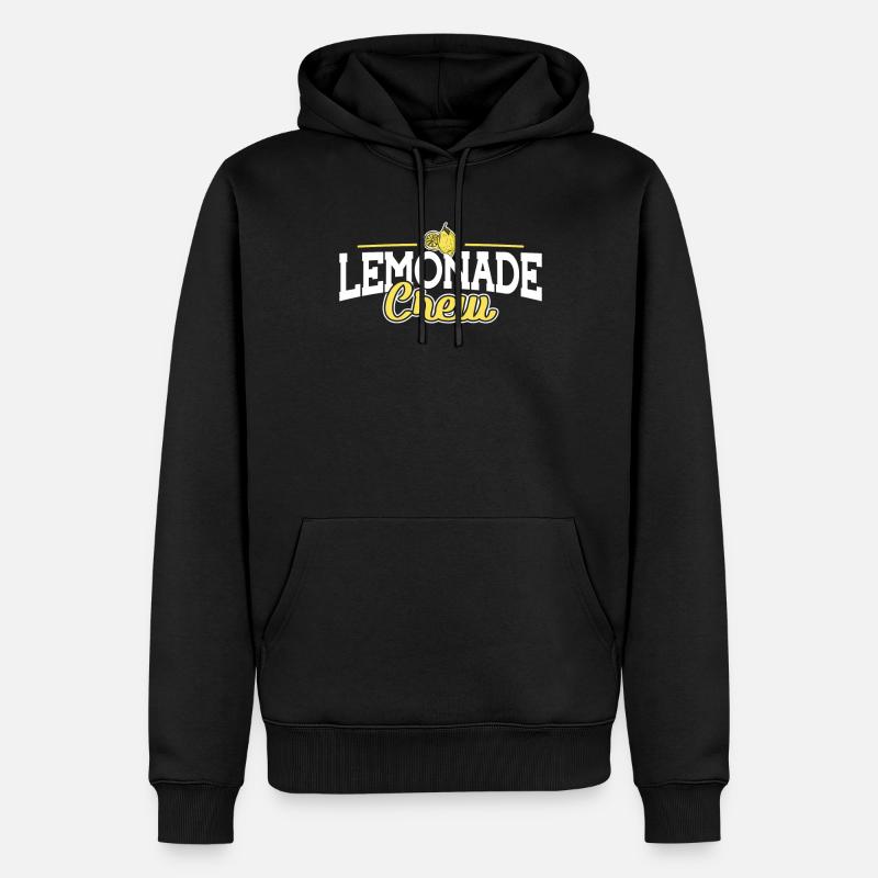 Lemonade Crew Lemonade Stand - Sweat à capuche Premium bio Homme - noir