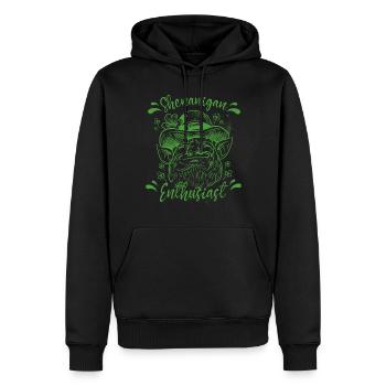 Shenanigan Liebhaber Ire Gälisch Irland Irisch - Männer Premium Bio Hoodie - Schwarz - Vorne - Nico (187cm)