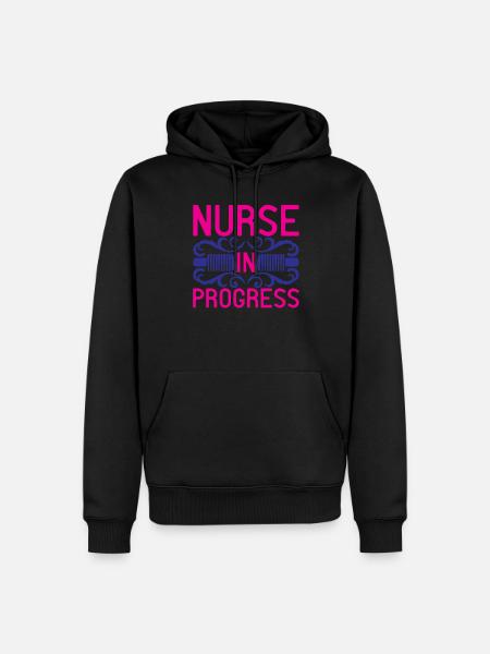 NURSE Nurse - Men’s Premium Organic Hoodie - black