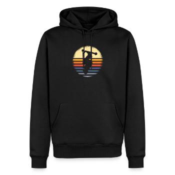 Stunt Scooter Trick Scooter Skate Hall - Sweat à capuche Premium bio Homme - noir - Devant - Nico (187cm)