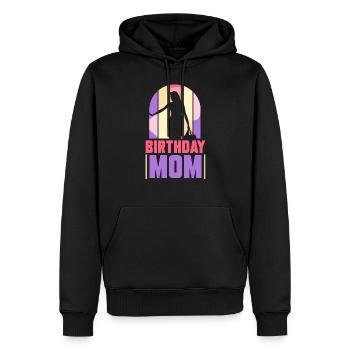 Geburtstag Mama Party Mutter Mami - Männer Premium Bio Hoodie - Schwarz - Vorne - Nico (187cm)