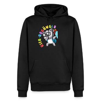 Kita Abgänger Schultüte Koala Kindergarten - Männer Premium Bio Hoodie - Schwarz - Vorne - Nico (187cm)
