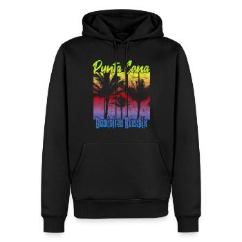 Punta Cana Dominican Republic - Männer Premium Bio Hoodie - Schwarz - Vorne - Nico (187cm)