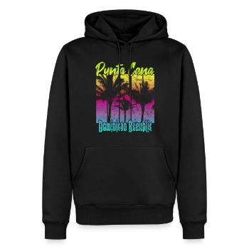 Punta Cana Dominican Republic - Männer Premium Bio Hoodie - Schwarz - Vorne - Nico (187cm)