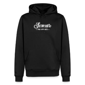 Vintage Urlaub Reise Samar Philippinen Asien - Männer Premium Bio Hoodie - Schwarz - Vorne - Nico (187cm)