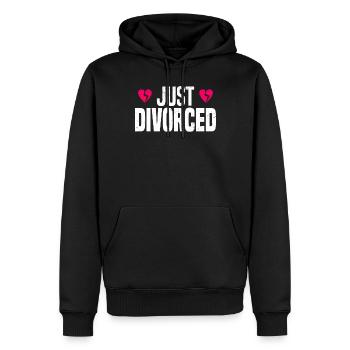 Scheidung Trennung Ehe Ex Scheidungsparty - Männer Premium Bio Hoodie - Schwarz - Vorne - Nico (187cm)