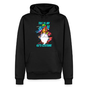 das ist mein 60's Kostüm - 1960er jahre - Männer Premium Bio Hoodie - Schwarz - Vorne - Nico (187cm)