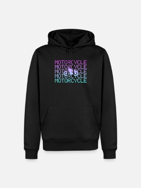 Motorcycling - Men’s Premium Organic Hoodie - black