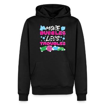 Soap Making Crafting More Bubbles - Männer Premium Bio Hoodie - Schwarz - Vorne - Nico (187cm)